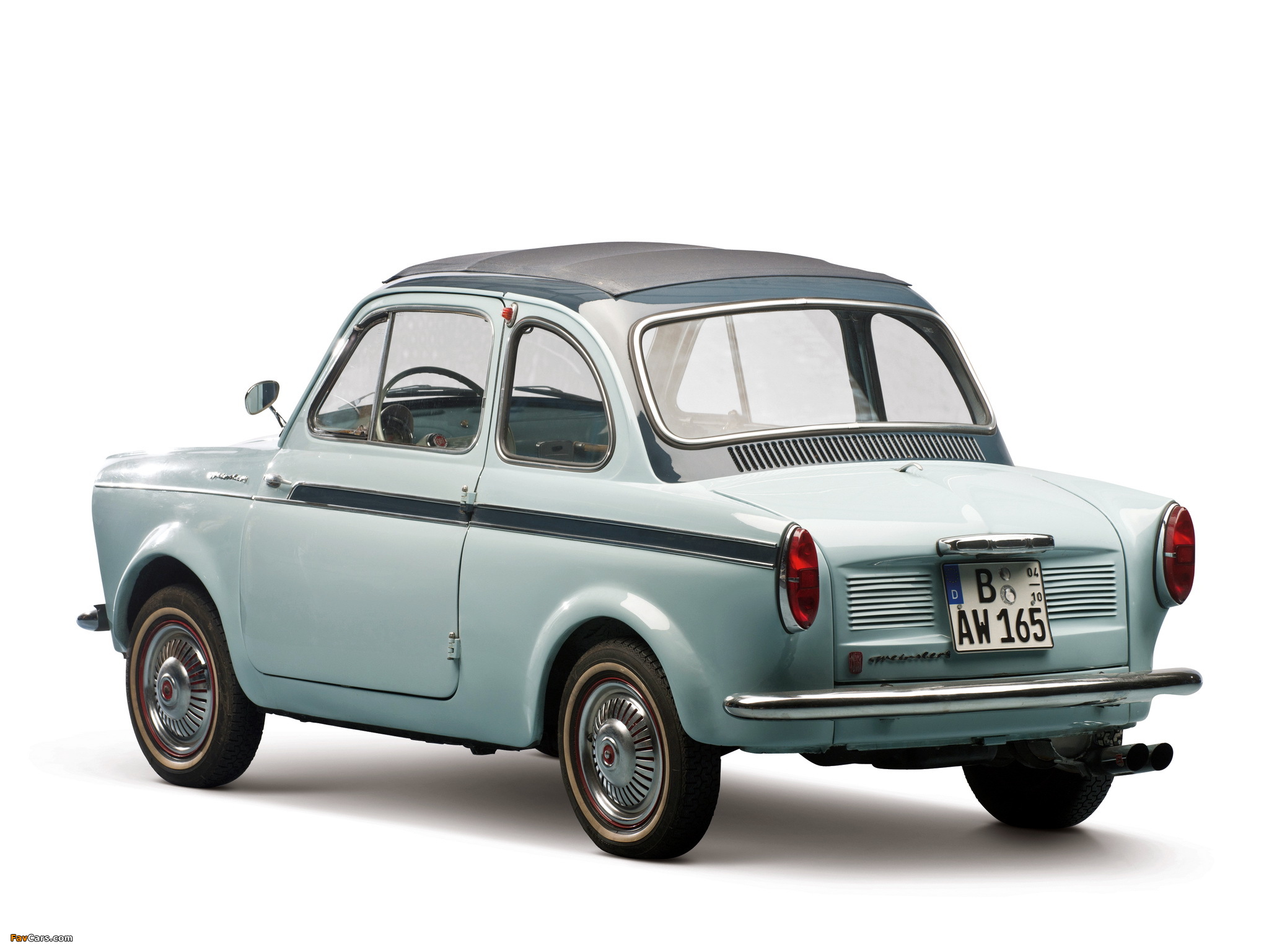 Fiat Weinsberg 500 Limousette 1960–63 photos (2048 x 1536)