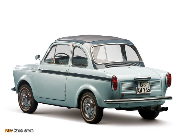 Fiat Weinsberg 500 Limousette 1960–63 photos (640 x 480)