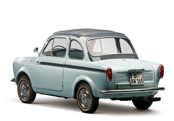 Fiat Weinsberg 500 Limousette 1960–63 photos