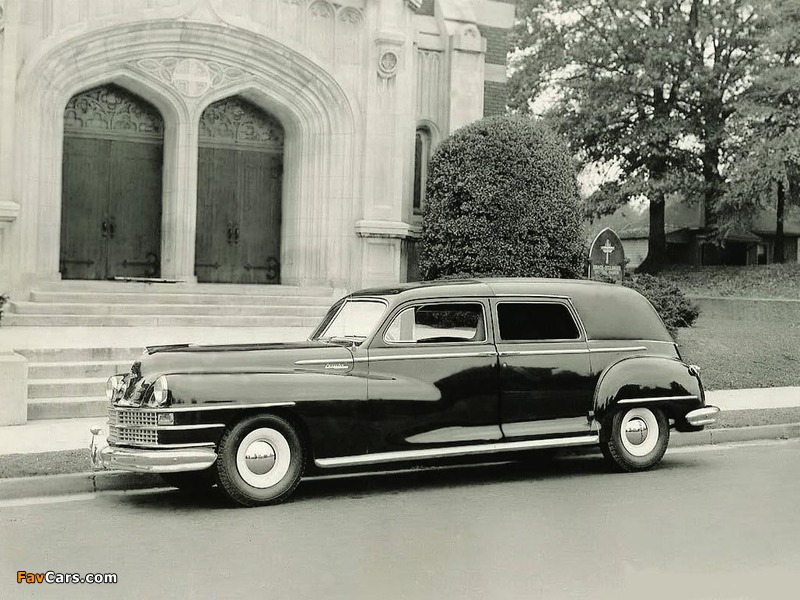 Chrysler Windsor Landau Combination by Weller (C-38) 1946–48 wallpapers (800 x 600)