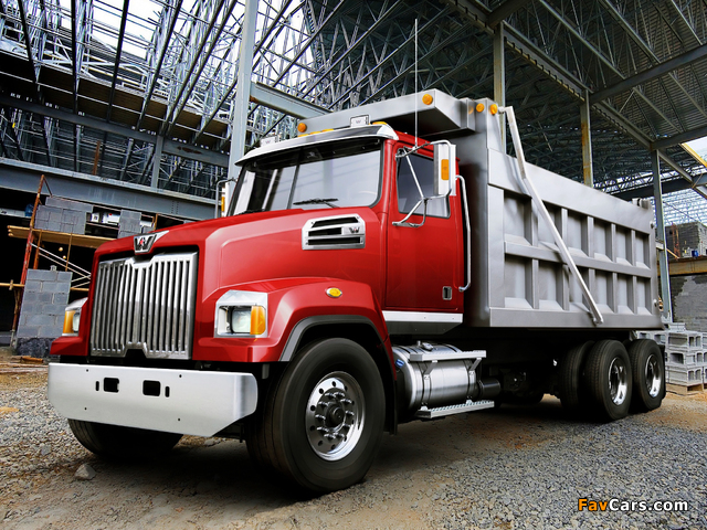 Western Star 4700 Set Forward Dump Truck 2011 wallpapers (640 x 480)