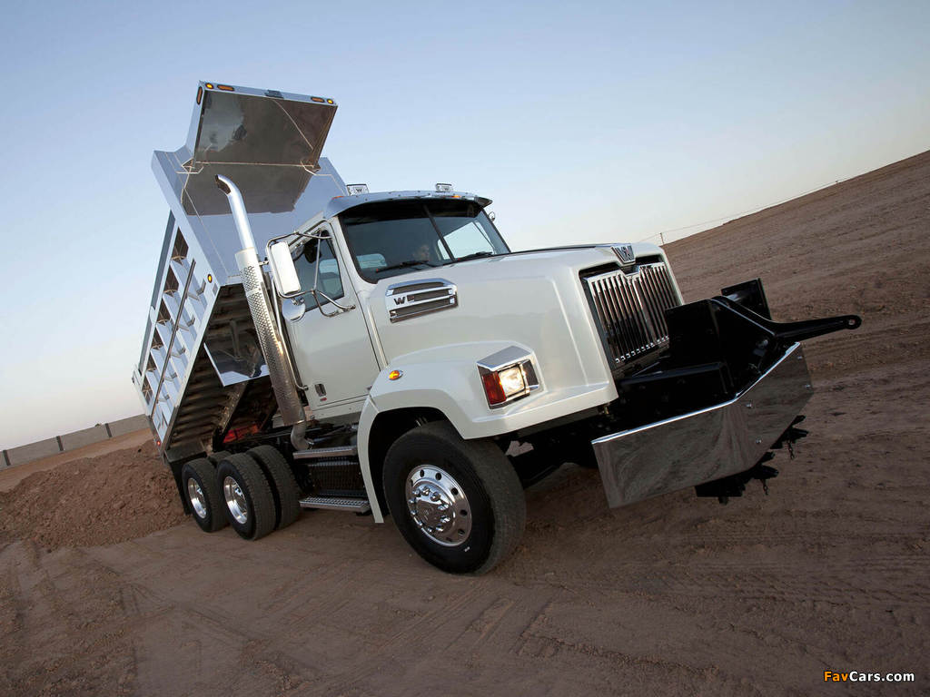 Western Star 4700 Set Back Dump Truck 2011 images (1024 x 768)