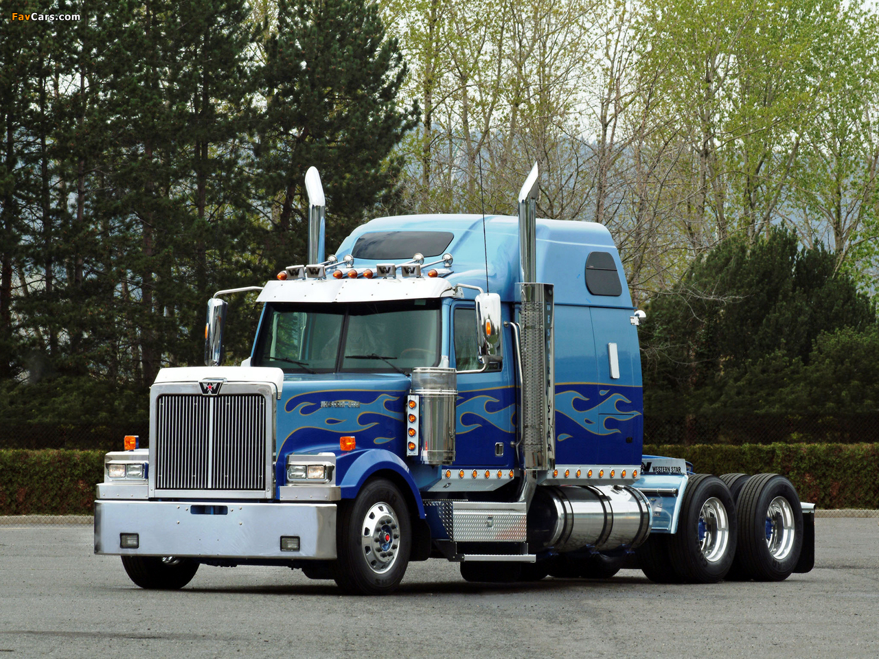 Western Star 4900 EX Long Haul 2008 images (1280 x 960)