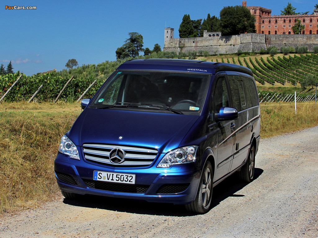 Photos of Mercedes-Benz Viano Marco Polo by Westfalia (W639) 2010 (1024 x 768)