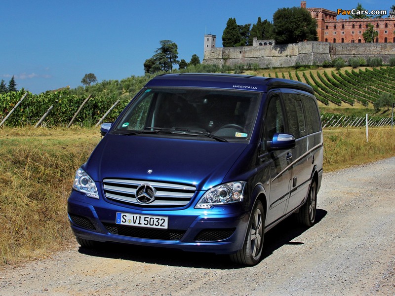 Photos of Mercedes-Benz Viano Marco Polo by Westfalia (W639) 2010 (800 x 600)