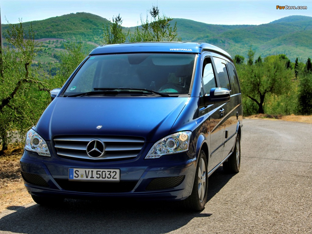 Photos of Mercedes-Benz Viano Marco Polo by Westfalia (W639) 2010 (1024 x 768)