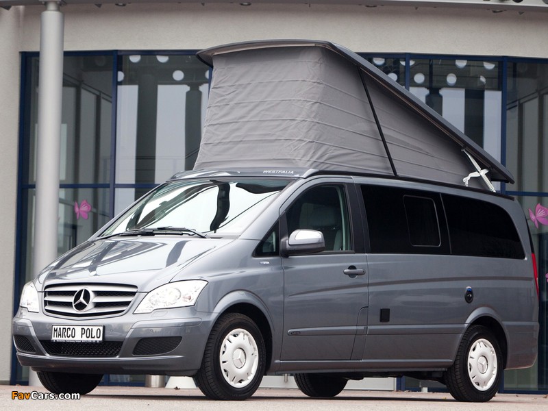 Mercedes-Benz Viano Marco Polo by Westfalia (W639) 2010 photos (800 x 600)