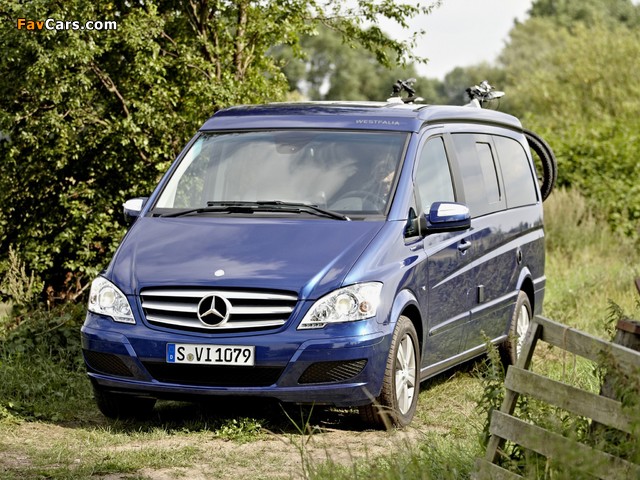 Mercedes-Benz Viano Marco Polo by Westfalia (W639) 2010 images (640 x 480)