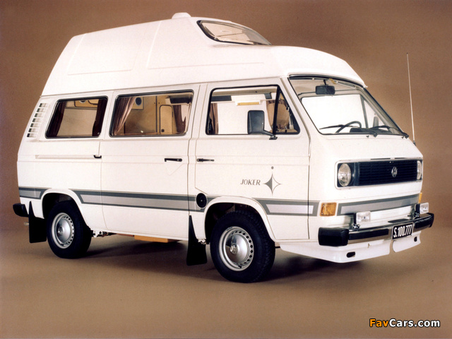 Volkswagen T3 Joker by Westfalia 1984–86 photos (640 x 480)