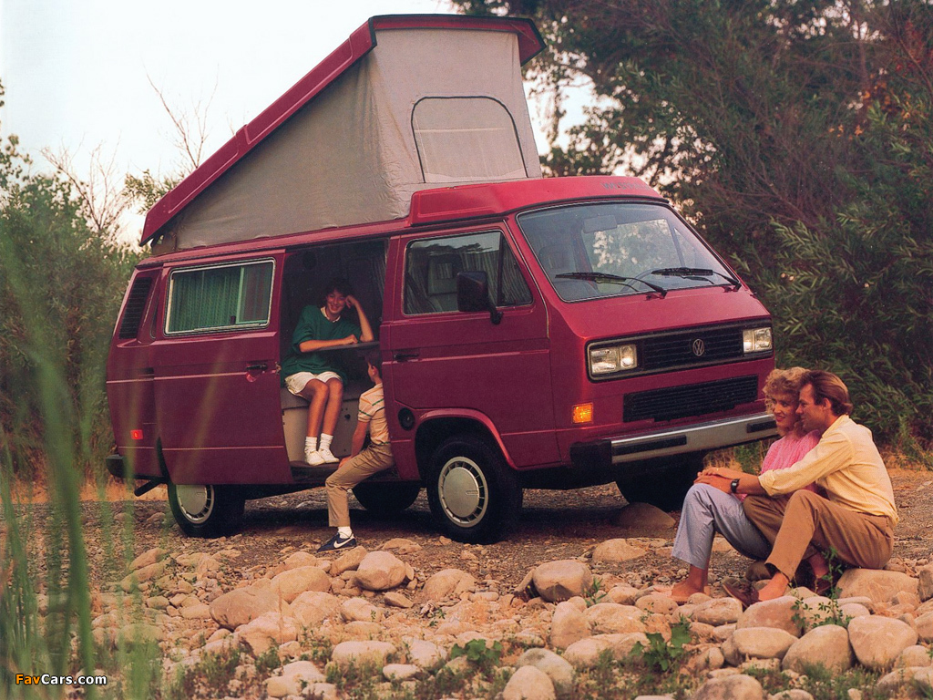 Volkswagen T3 Vanagon Camper by Westfalia 1987–91 images (1024 x 768)