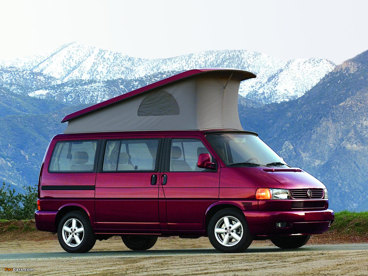 Photos of Volkswagen T4 Eurovan Camper by Westfalia 1997–2003 (1280 x 960)