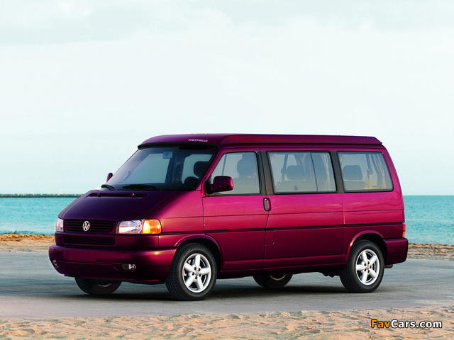 Volkswagen T4 Eurovan Camper by Westfalia 1997–2003 photos (640 x 480)