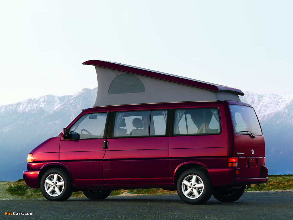 Volkswagen T4 Eurovan Camper by Westfalia 1997–2003 pictures (1024 x 768)