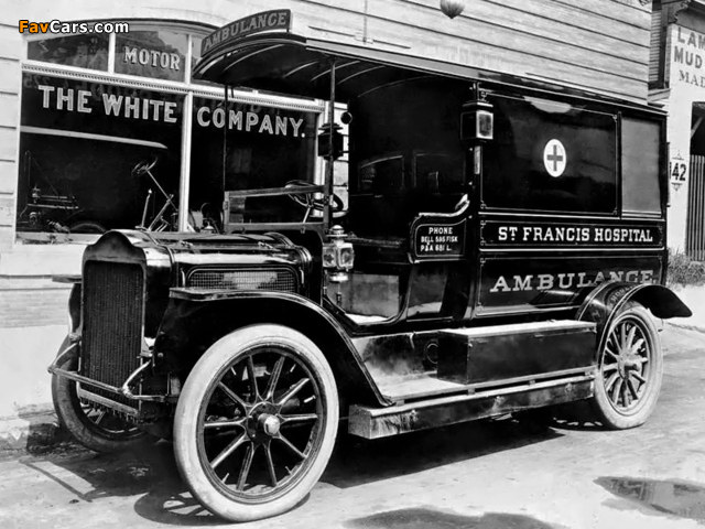 White Model M Ambulance 1907–10 pictures (640 x 480)