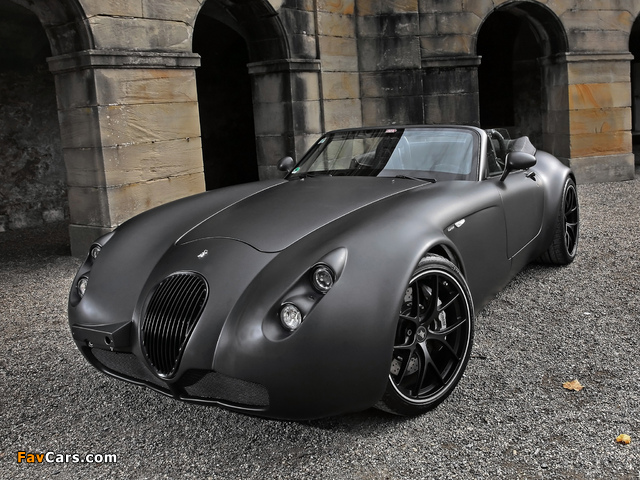 Photos of SchwabenFolia Wiesmann MF5 Roadster Black Bat 2011 (640 x 480)