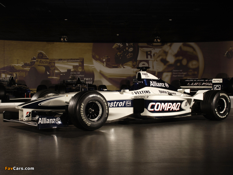 Images of BMW WilliamsF1 FW22 2000 (800 x 600)