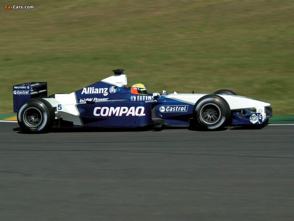 BMW WilliamsF1 FW23/FW23V 2001 wallpapers (1024 x 768)