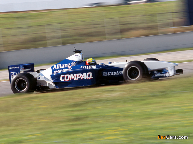 BMW WilliamsF1 FW23/FW23V 2001 wallpapers (640 x 480)