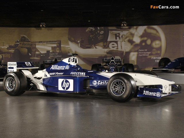 BMW WilliamsF1 FW24 2002 images (640 x 480)