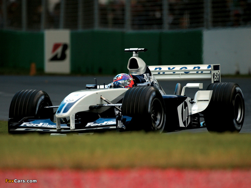 Images of BMW WilliamsF1 FW25 2003 (800 x 600)