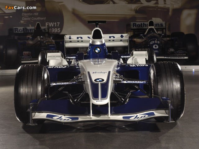 BMW WilliamsF1 FW25 2003 photos (640 x 480)