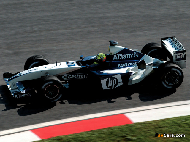 BMW WilliamsF1 FW25 2003 wallpapers (640 x 480)