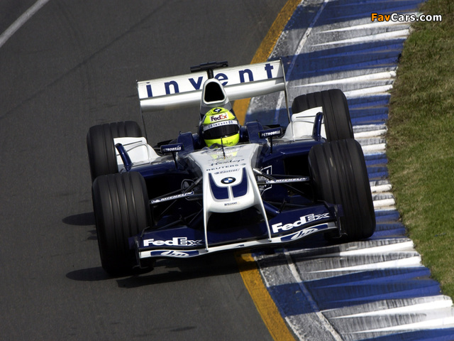 BMW WilliamsF1 FW26 (A) 2004 wallpapers (640 x 480)