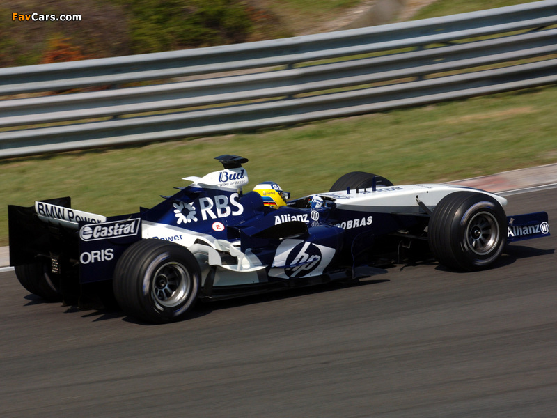 BMW WilliamsF1 FW27 2005 wallpapers (800 x 600)