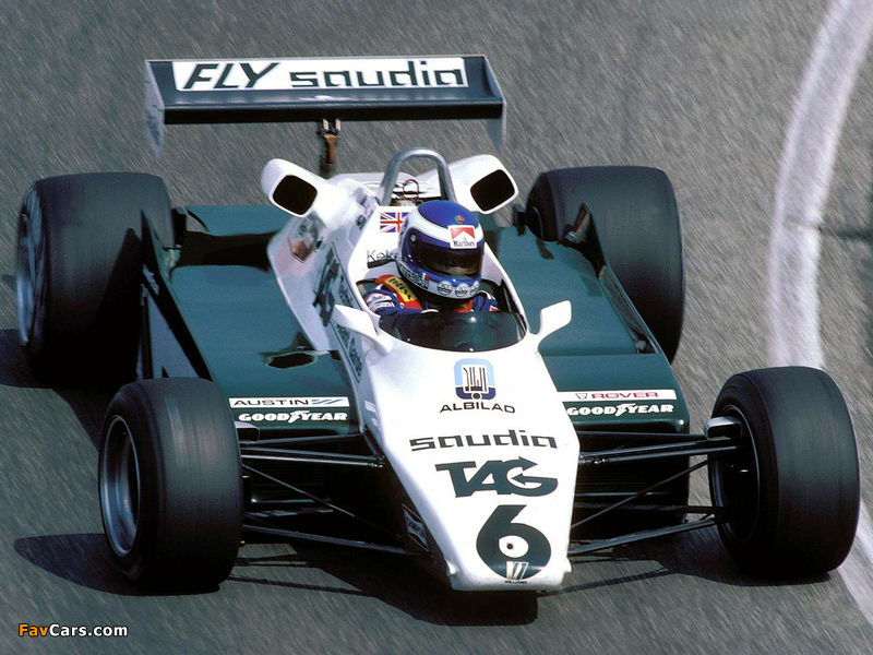 Williams FW08 1982 photos (800 x 600)
