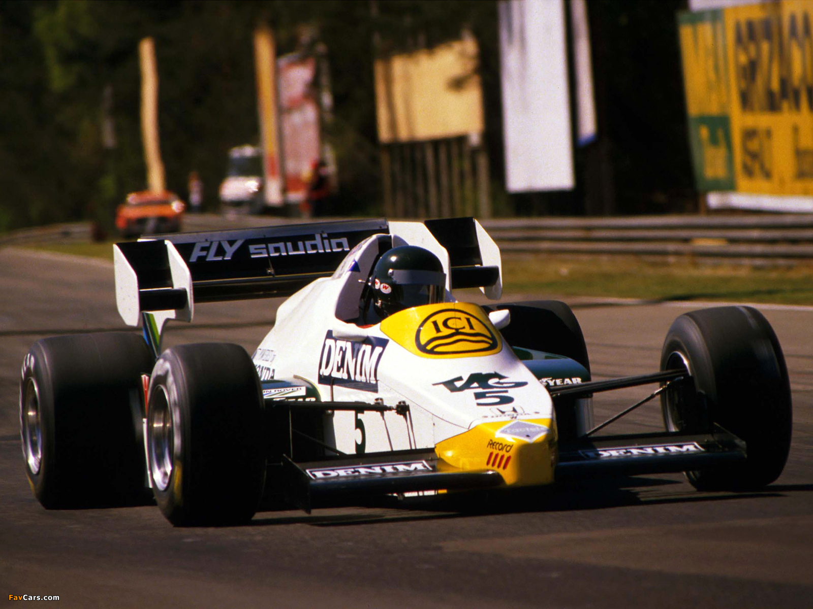 Pictures of Williams FW09 1983–84 (1600 x 1200)