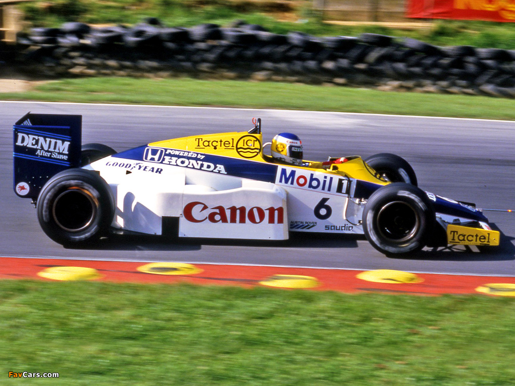 Pictures of Williams FW10 1985 (1024 x 768)