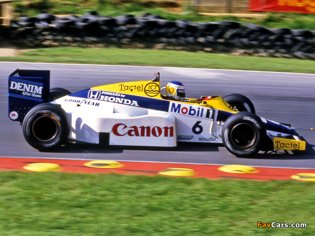 Pictures of Williams FW10 1985 (640 x 480)
