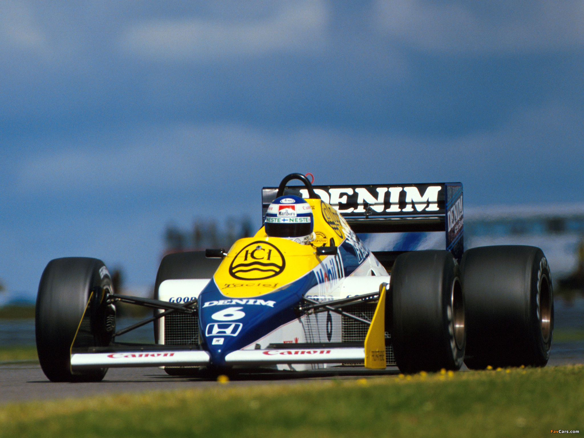 Williams FW10 1985 wallpapers (2048 x 1536)