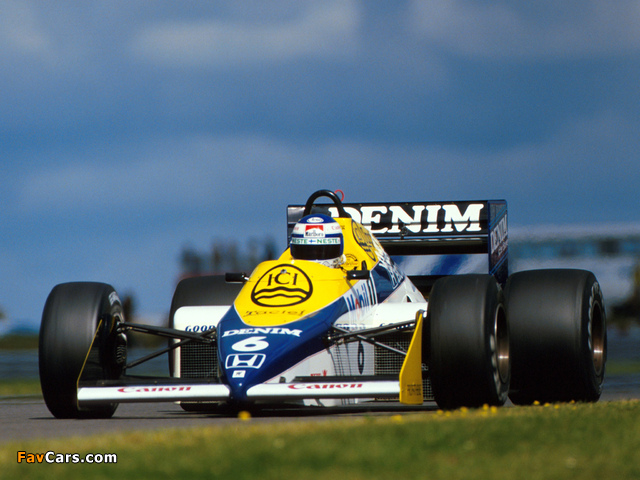 Williams FW10 1985 wallpapers (640 x 480)