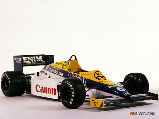 Williams FW10 1985 photos (640 x 480)
