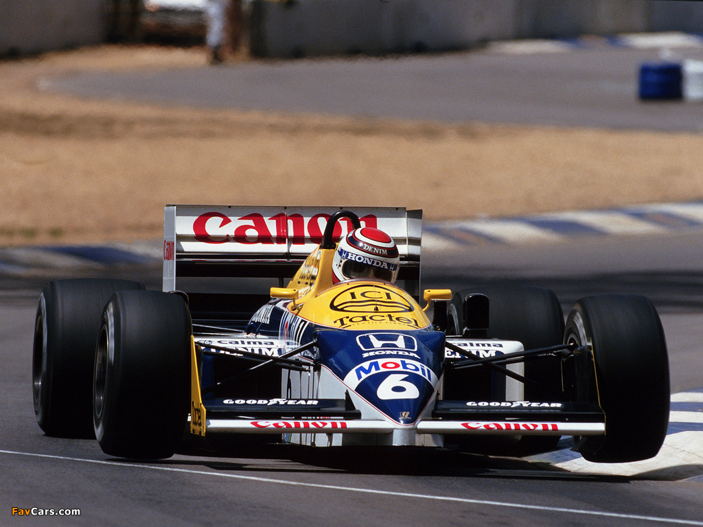 Images of Williams FW11 1986 (1024 x 768)