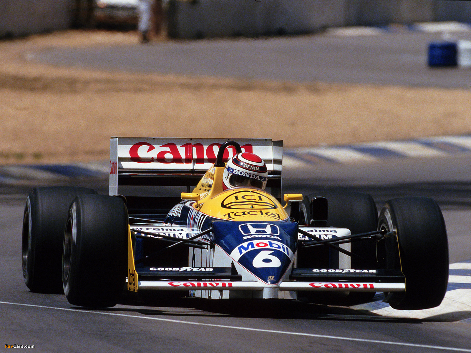 Images of Williams FW11 1986 (1600 x 1200)