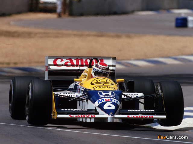 Images of Williams FW11 1986 (640 x 480)