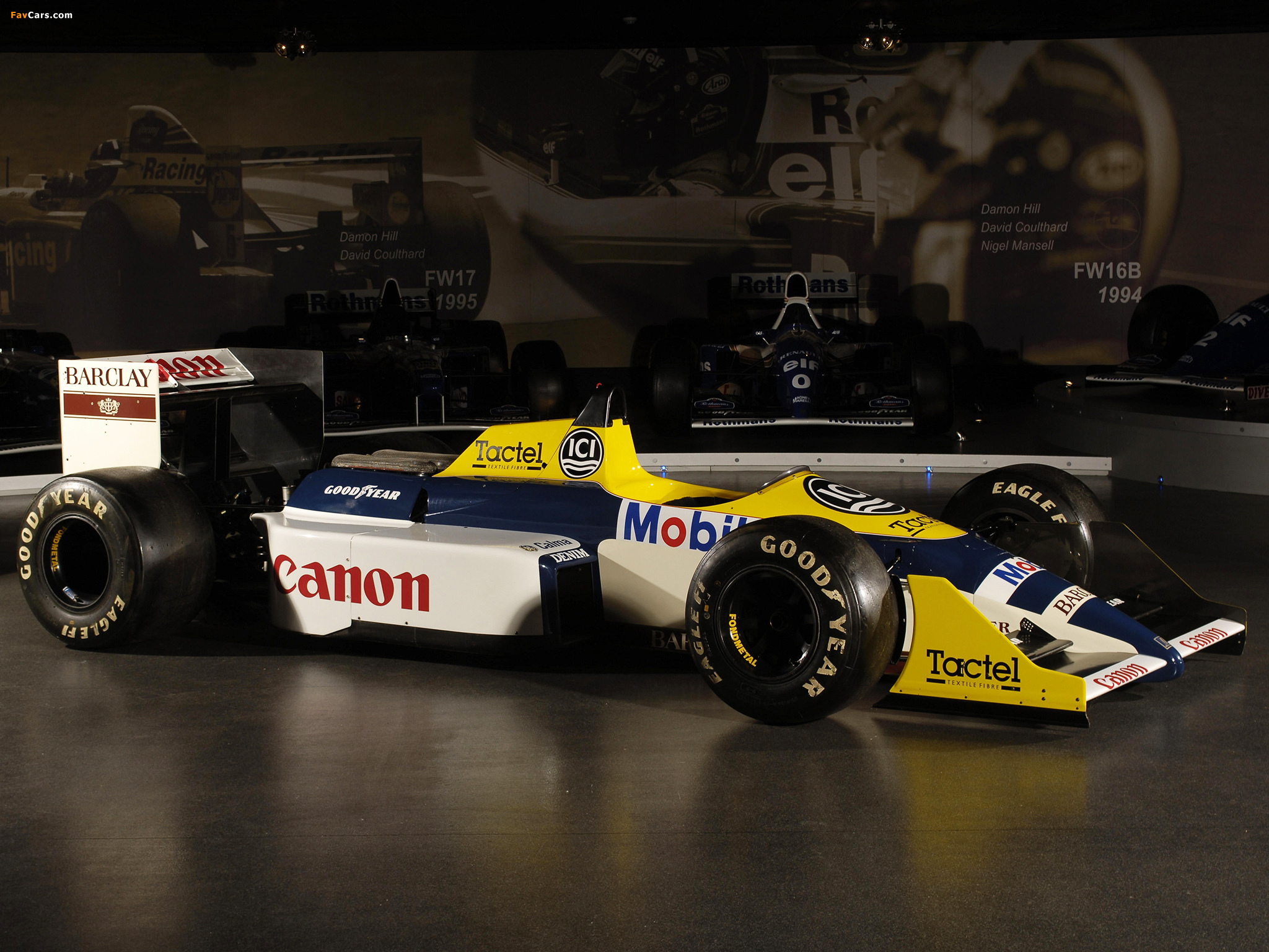 Photos of Williams FW11C 1987–88 (2048 x 1536)
