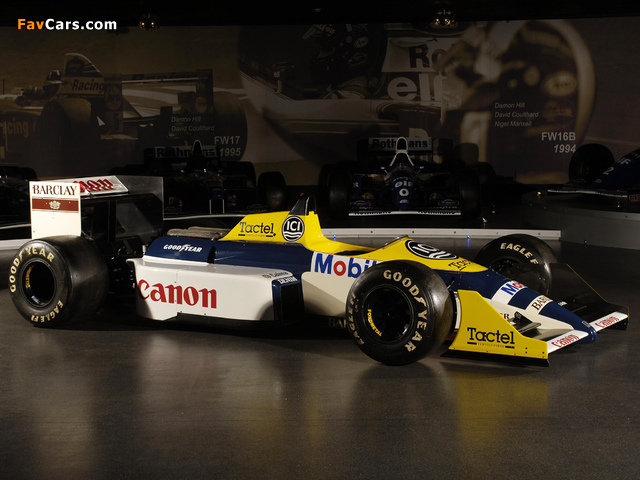 Photos of Williams FW11C 1987–88 (640 x 480)