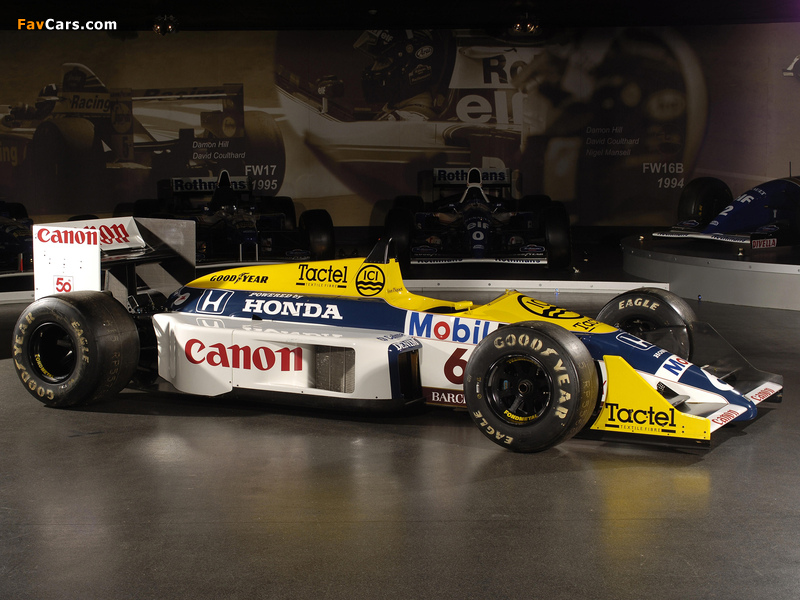 Photos of Williams FW11B 1987 (800 x 600)