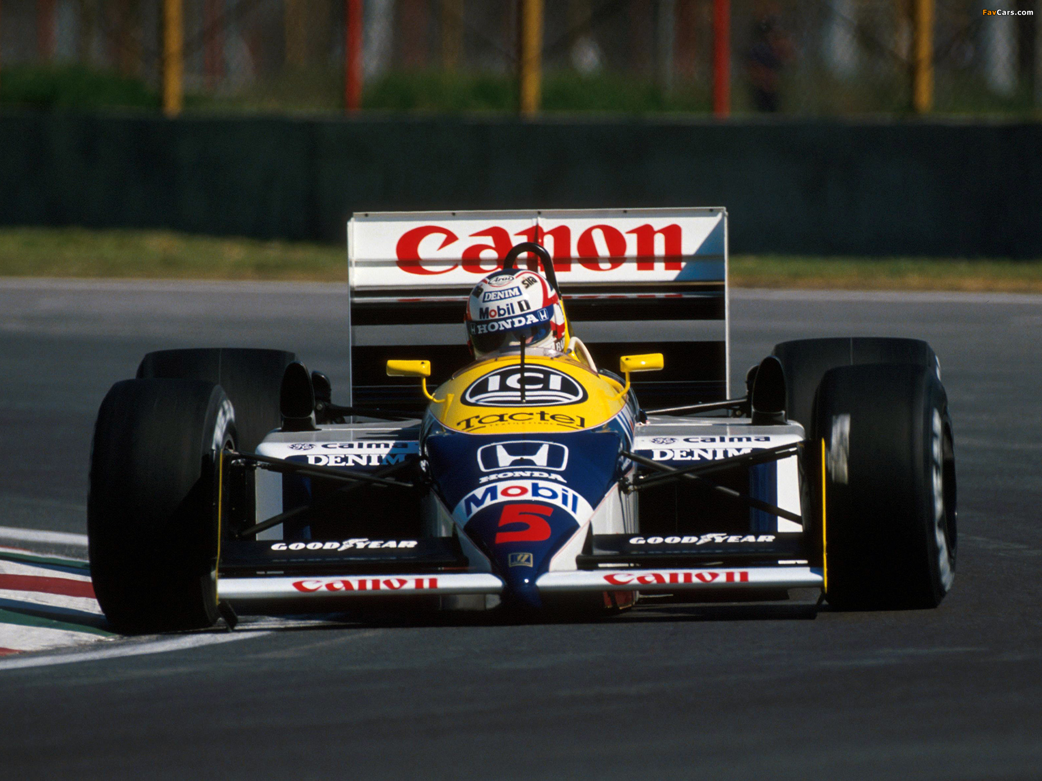Pictures of Williams FW11B 1987 (2048 x 1536)