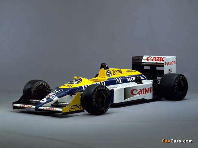 Pictures of Williams FW11B 1987 (640 x 480)