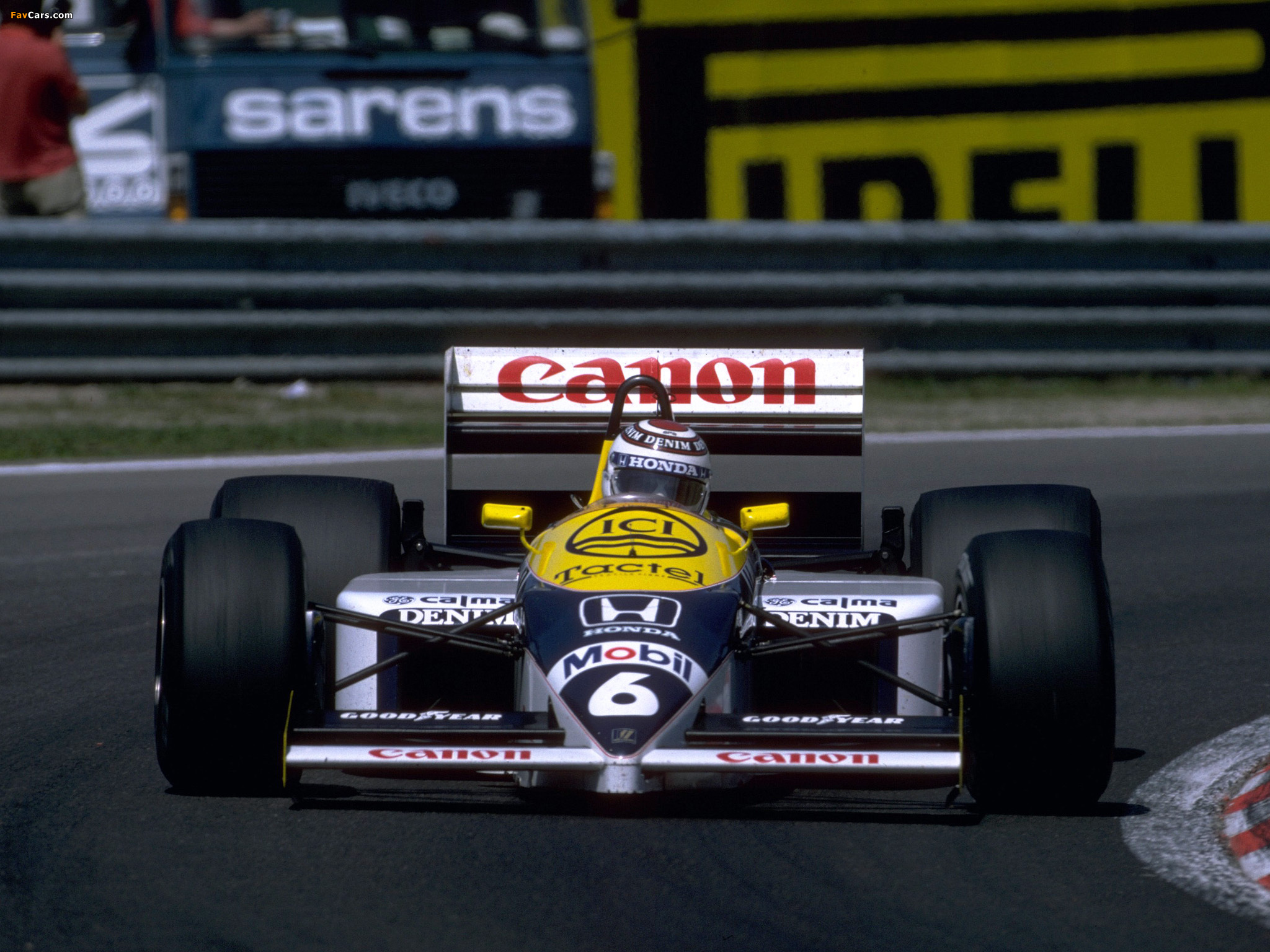 Williams FW11 1986 wallpapers (2048 x 1536)