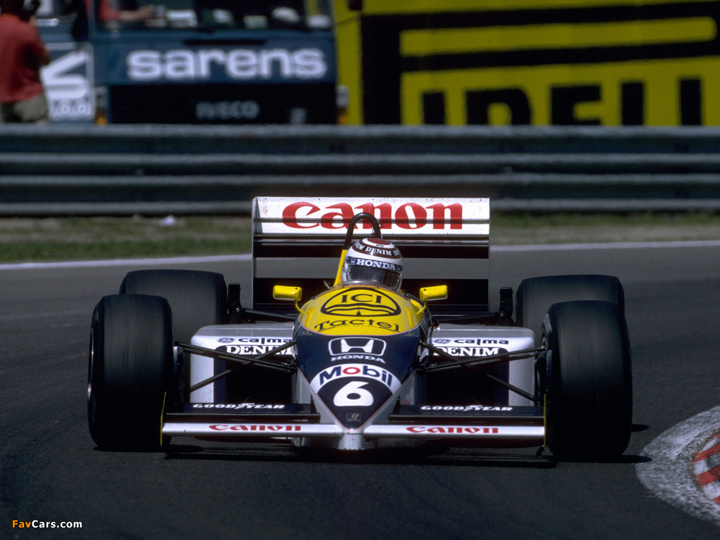 Williams FW11 1986 wallpapers (1024 x 768)