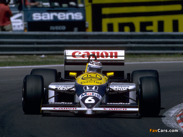 Williams FW11 1986 wallpapers (640 x 480)