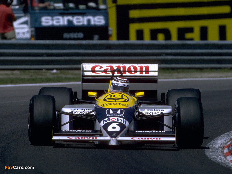 Williams FW11 1986 wallpapers (800 x 600)