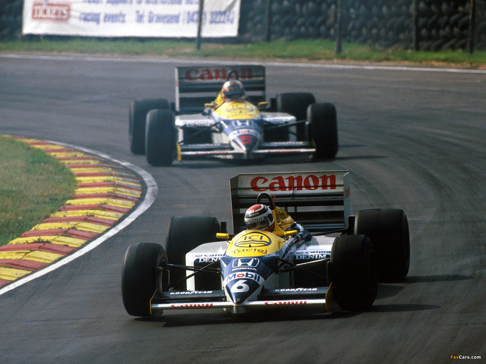 Williams FW11 1986 pictures (1600 x 1200)