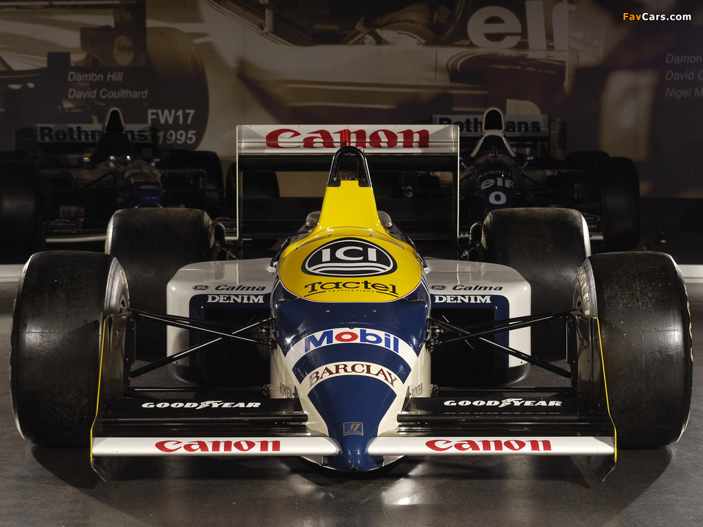 Williams FW11C 1987–88 photos (1024 x 768)