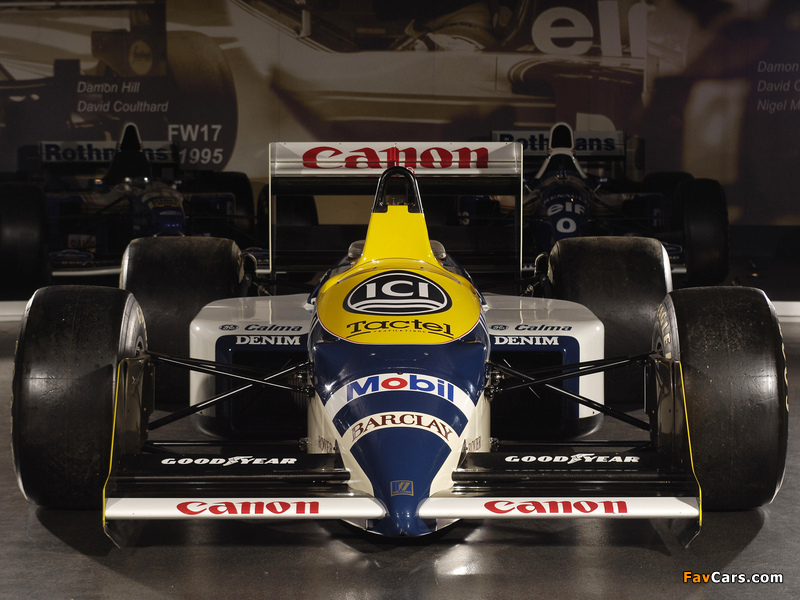 Williams FW11C 1987–88 photos (800 x 600)